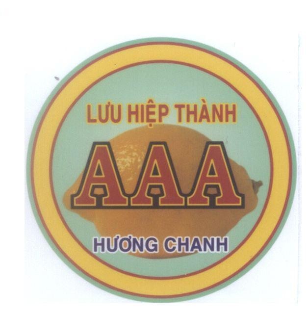 Mẫu nhãn hiệu Lưu Hiệp Thành AAA Hương Chanh