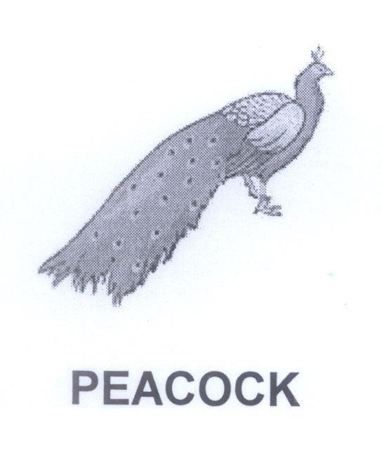 Mẫu nhãn hiệu PEACOCK