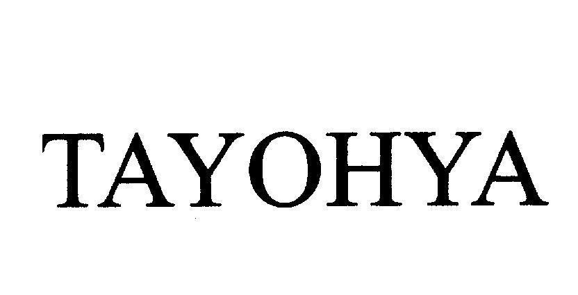 Mẫu nhãn hiệu TAYOHYA