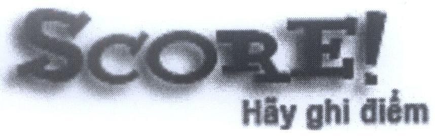 Mẫu nhãn hiệu SCORE! Hãy ghi điểm