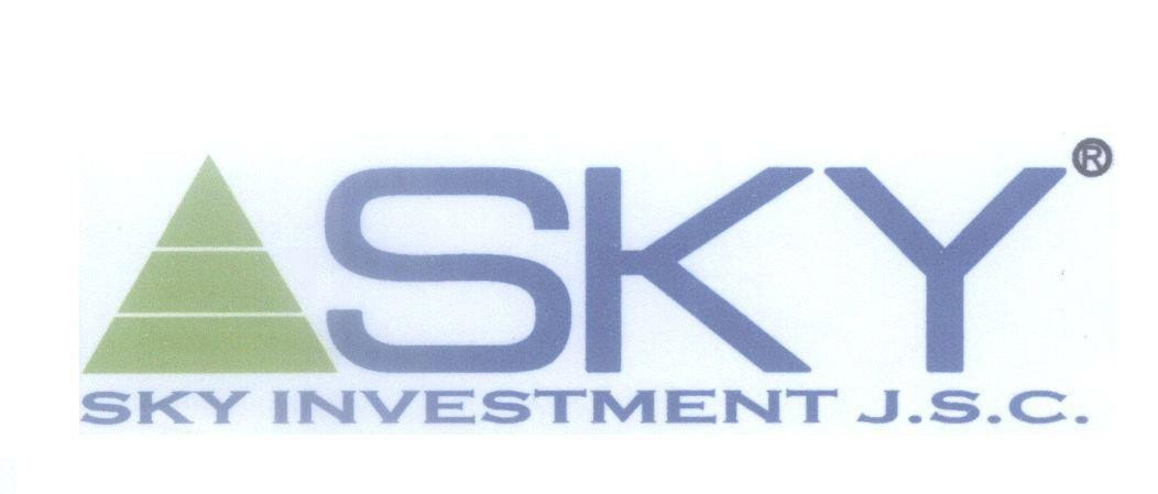 Mẫu nhãn hiệu SKY SKY INVESTMENT J.S.C.