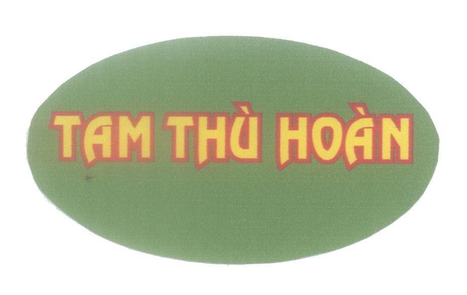 Mẫu nhãn hiệu Tam Thù Hoàn