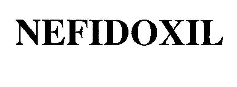 Mẫu nhãn hiệu NEFIDOXIL