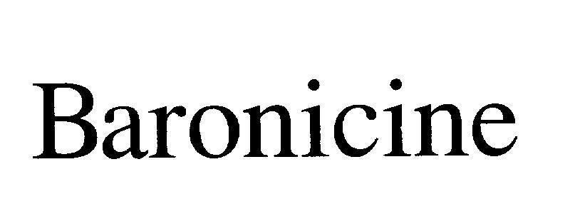 Mẫu nhãn hiệu Baronicine