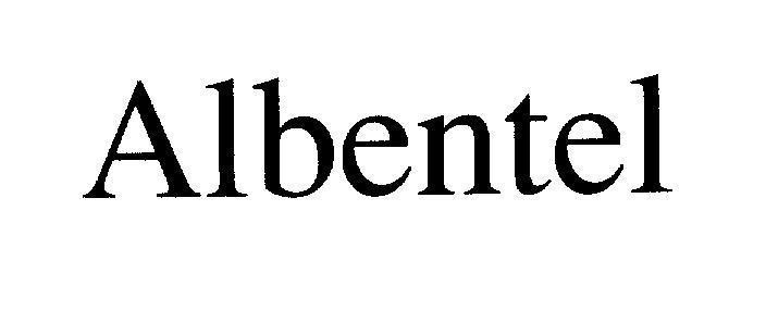 Mẫu nhãn hiệu Albentel
