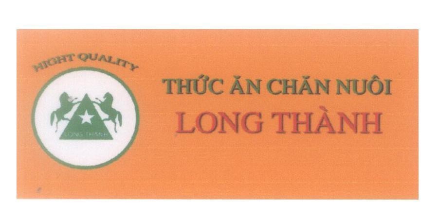 Mẫu nhãn hiệu Long Thành Thức ăn Chăn Nuôi HIGHT QUALITY