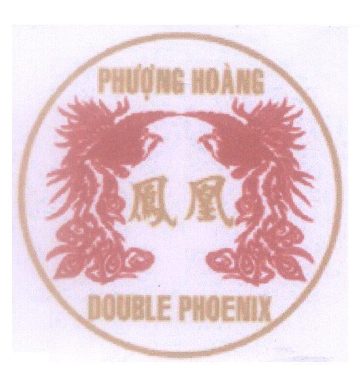 Mẫu nhãn hiệu Phượng Hoàng DOUBLE PHOENIX [phượng hoàng]