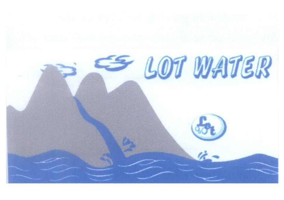 Mẫu nhãn hiệu LOT WATER Lot