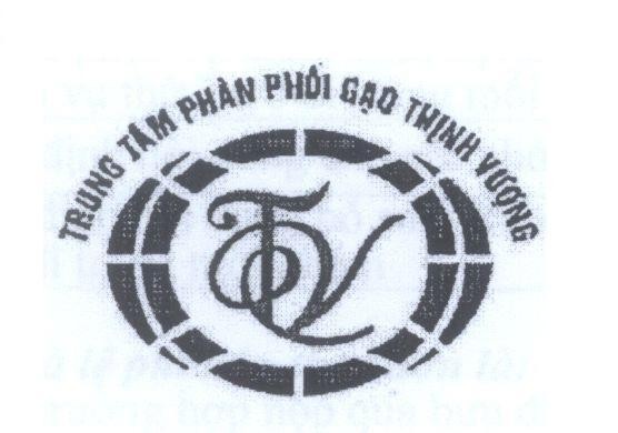 Mẫu nhãn hiệu Trung Tâm Phân Phối Gạo Thịnh Vượng TV