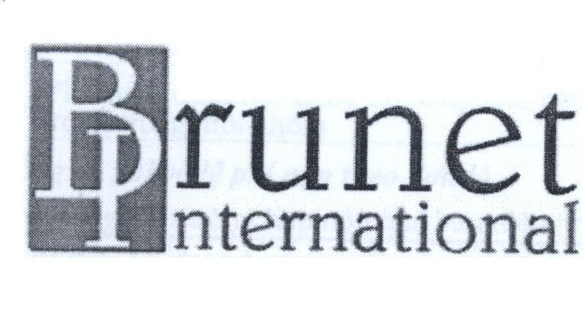 Mẫu nhãn hiệu Brunet International