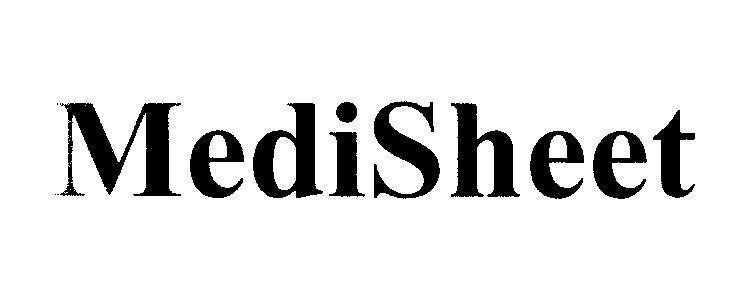 Mẫu nhãn hiệu MediSheet