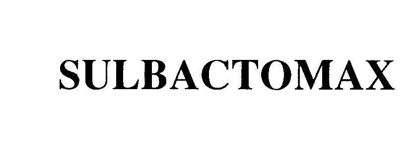 Mẫu nhãn hiệu SULBACTOMAX