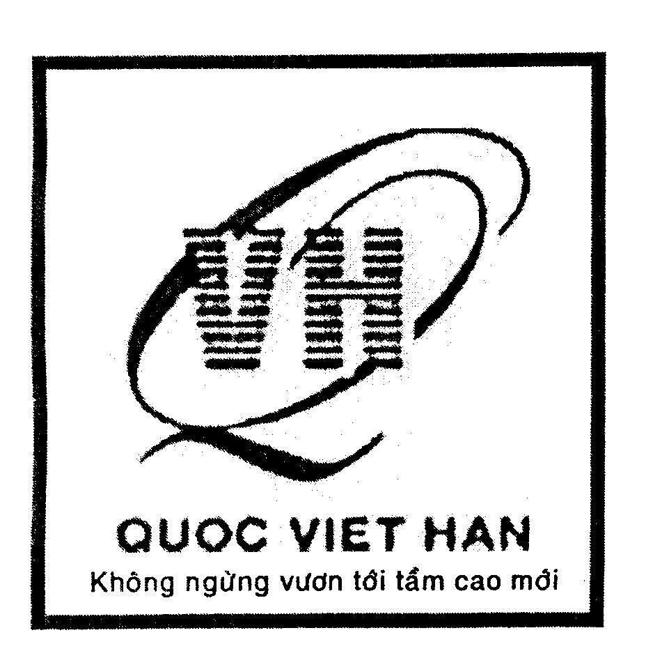 Mẫu nhãn hiệu QVH QUOC VIET HAN Không ngừng vươn tới tầm cao mới