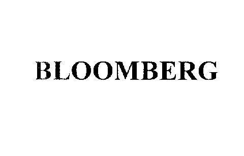 Mẫu nhãn hiệu BLOOMBERG