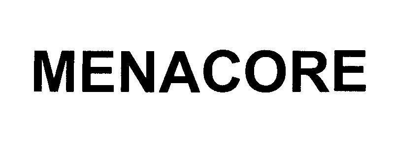 Mẫu nhãn hiệu MENACORE
