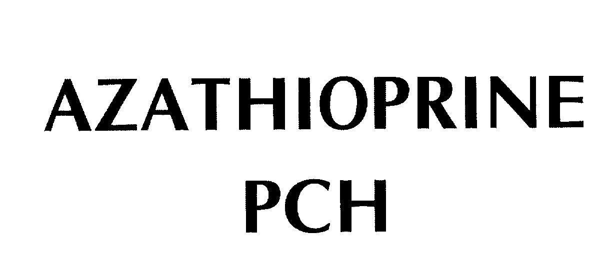 Mẫu nhãn hiệu AZATHIOPRINE PCH