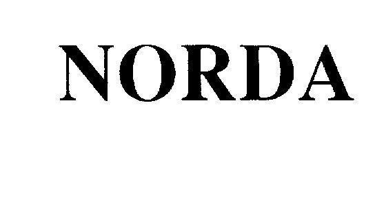 Mẫu nhãn hiệu NORDA