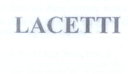Mẫu nhãn hiệu LACETTI