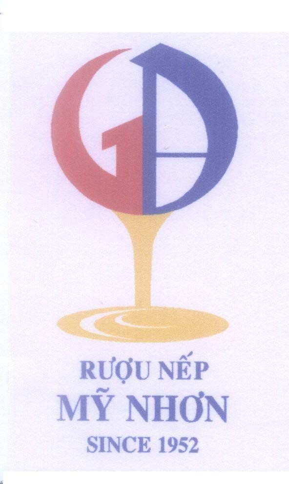 Mẫu nhãn hiệu GĐ Rượu nếp Mỹ Nhơn SINCE 1952