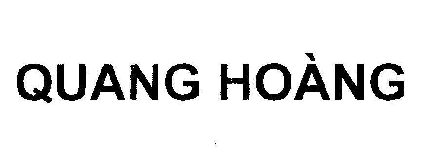 Mẫu nhãn hiệu Quang Hoàng