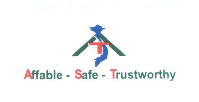 Mẫu nhãn hiệu A S T AST Affable - Safe - Trustworthy