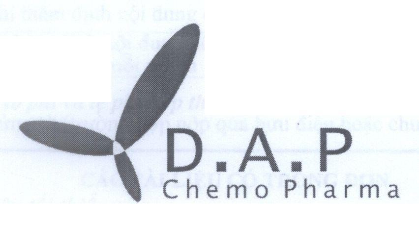 Mẫu nhãn hiệu D.A.P DAP Chemo Pharma