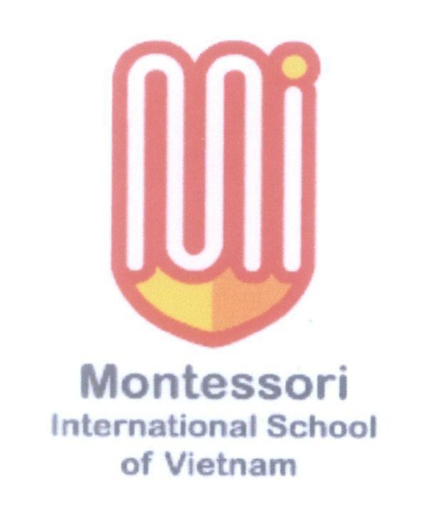 Mẫu nhãn hiệu MI Montessori International School of Vietnam