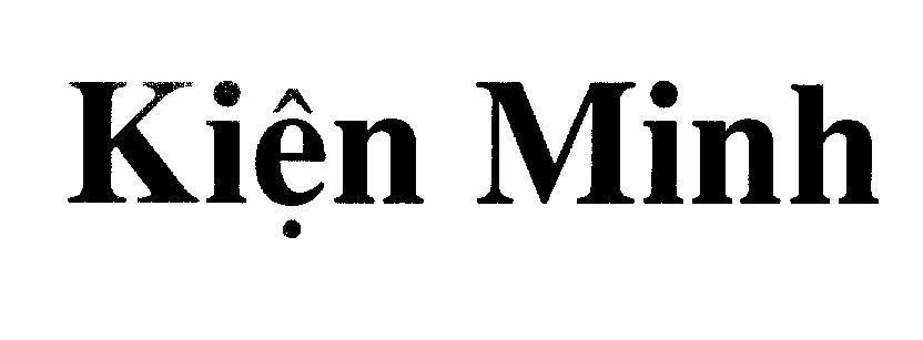 Mẫu nhãn hiệu Kiện Minh