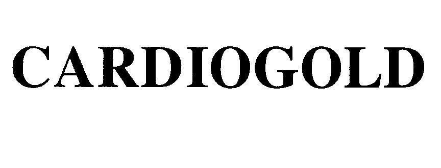 Mẫu nhãn hiệu CARDIOGOLD