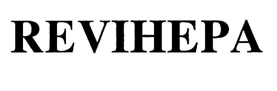 Mẫu nhãn hiệu REVIHEPA
