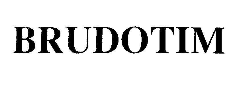 Mẫu nhãn hiệu BRUDOTIM