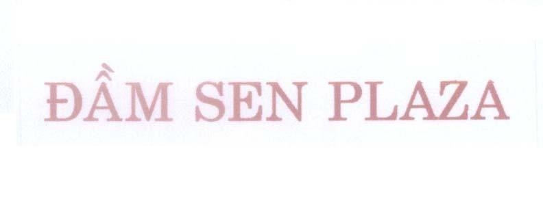 Mẫu nhãn hiệu Đầm Sen PLAZA