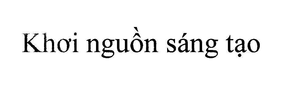 Mẫu nhãn hiệu Khơi nguồn sáng tạo