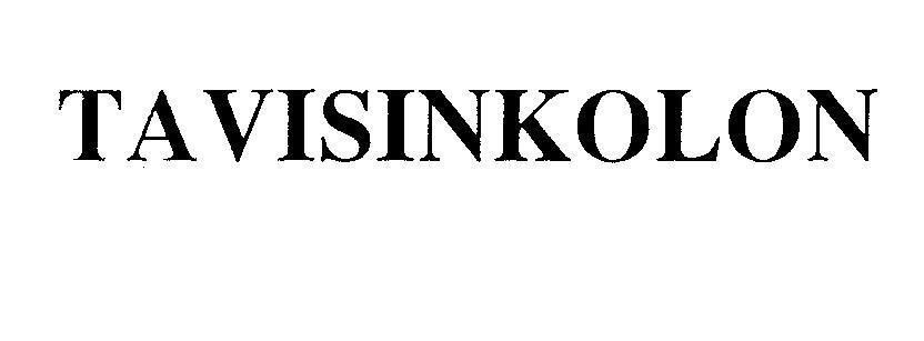 Mẫu nhãn hiệu TAVISINKOLON