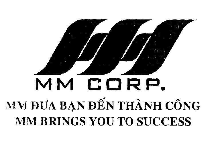 Mẫu nhãn hiệu MM S MM CORP MM Đưa Bạn Đến Thành Công MM BRINGS YOU TO SUCCESS