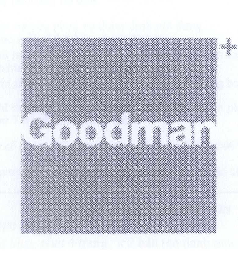 Mẫu nhãn hiệu Goodman
