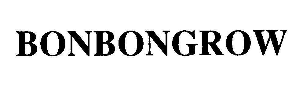 Mẫu nhãn hiệu BONBONGROW