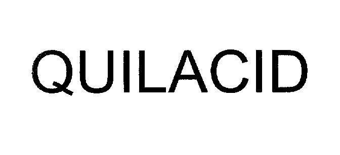 Mẫu nhãn hiệu QUILACID