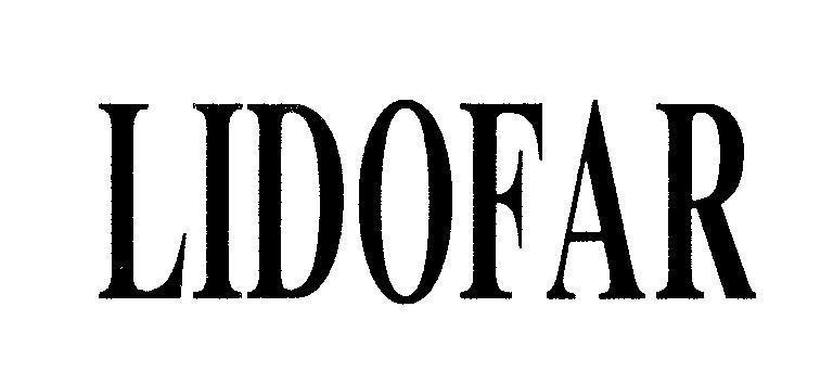 Mẫu nhãn hiệu LIDOFAR