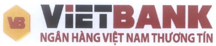 Mẫu nhãn hiệu VB ViETBANK Ngân Hàng Việt Nam Thương Tín