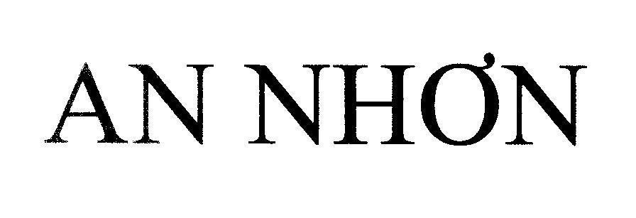 Mẫu nhãn hiệu AN NHƠN