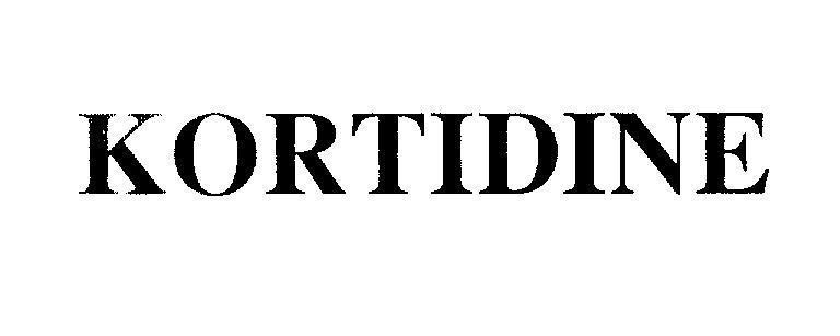 Mẫu nhãn hiệu KORTIDINE
