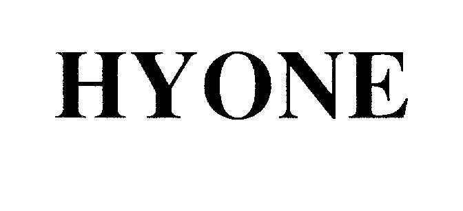 Mẫu nhãn hiệu HYONE