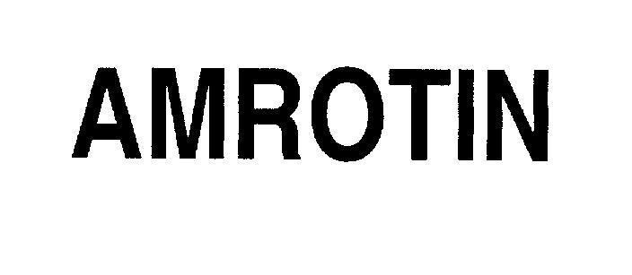 Mẫu nhãn hiệu AMROTIN