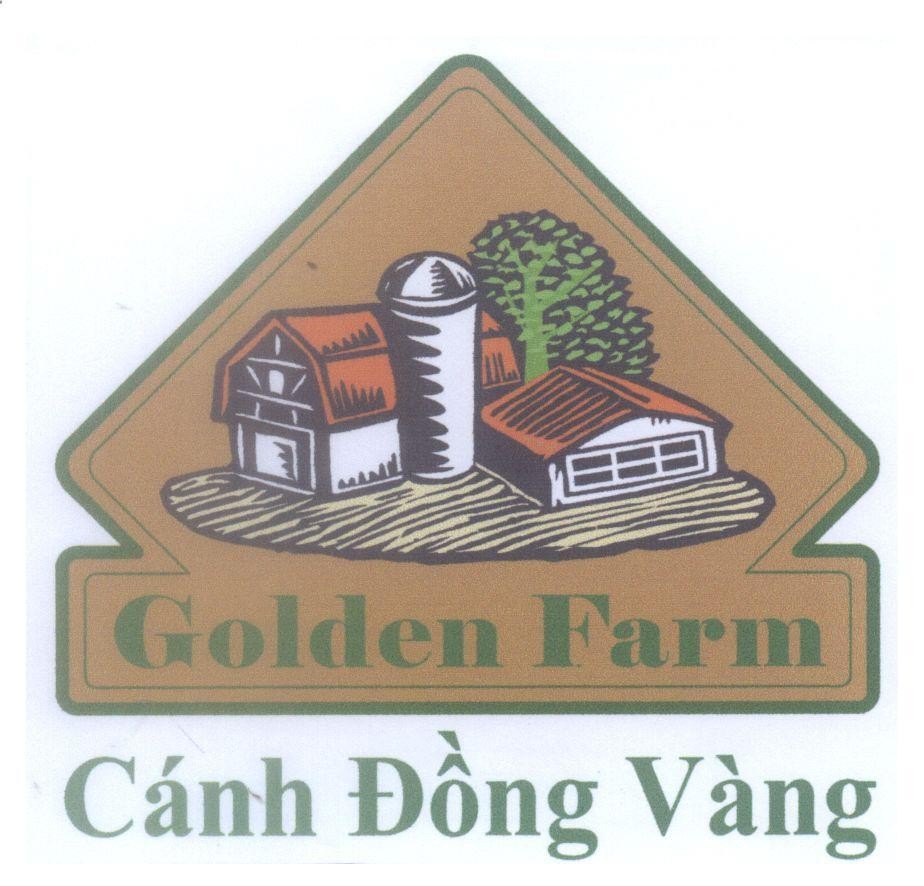 Mẫu nhãn hiệu Golden Farm Cánh Đồng Vàng