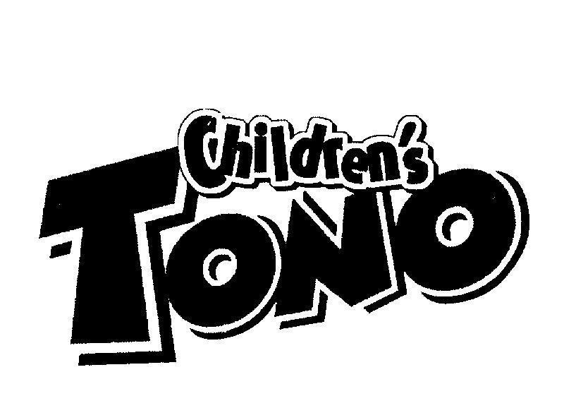 Mẫu nhãn hiệu Children's TONO