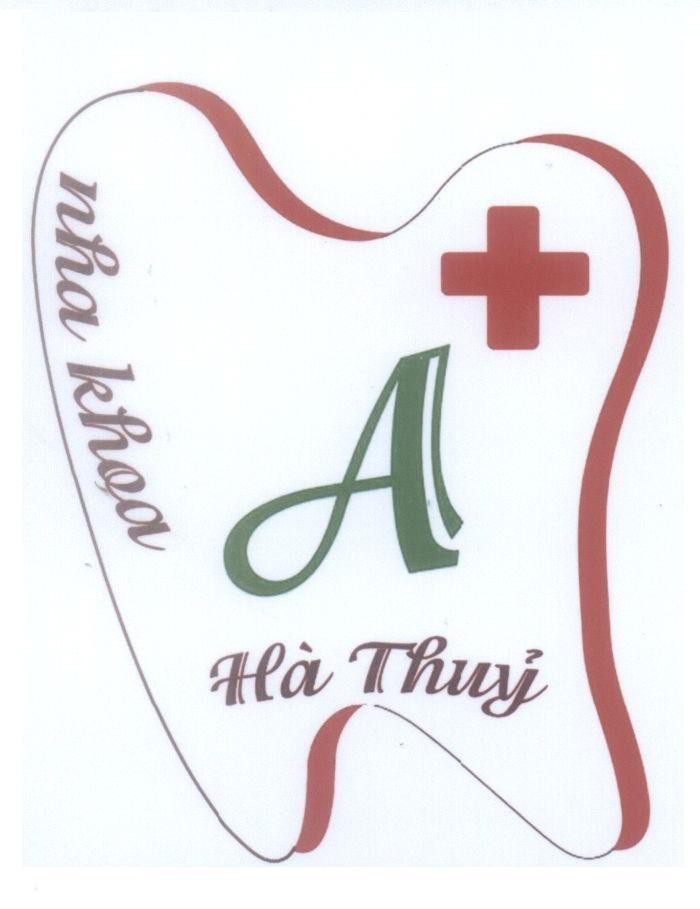 Mẫu nhãn hiệu nha khoa Hà Thuỷ A +