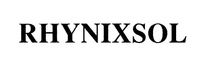 Mẫu nhãn hiệu RHYNIXSOL