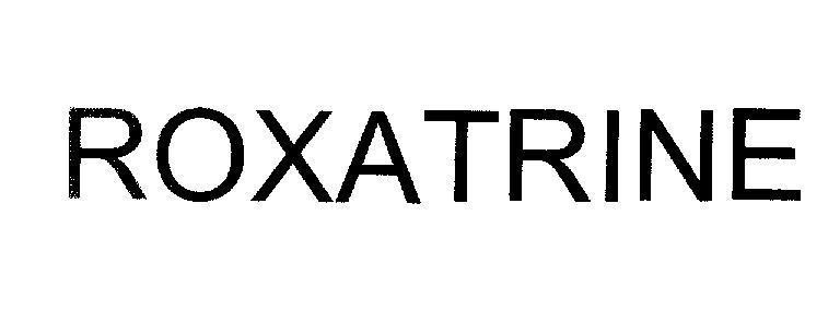Mẫu nhãn hiệu ROXATRINE