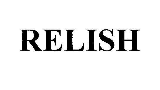 Mẫu nhãn hiệu RELISH
